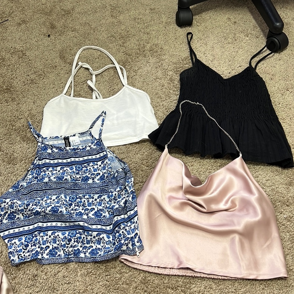 Crop tops all size S